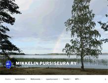 Tablet Screenshot of mikkelinpursiseura.fi